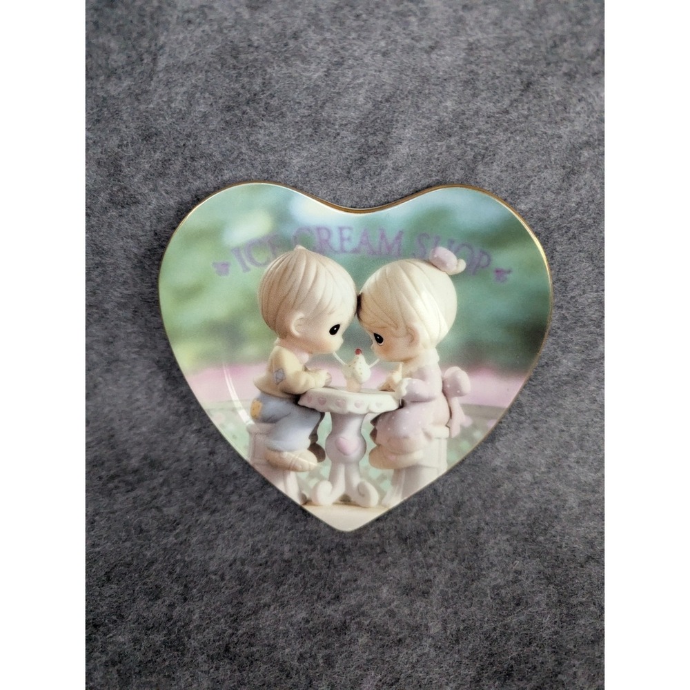 Precious Moments Our Friendship Is Soda-Licious Porcelain Plate Words Of Love 6"